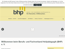 Tablet Screenshot of bhponline.de